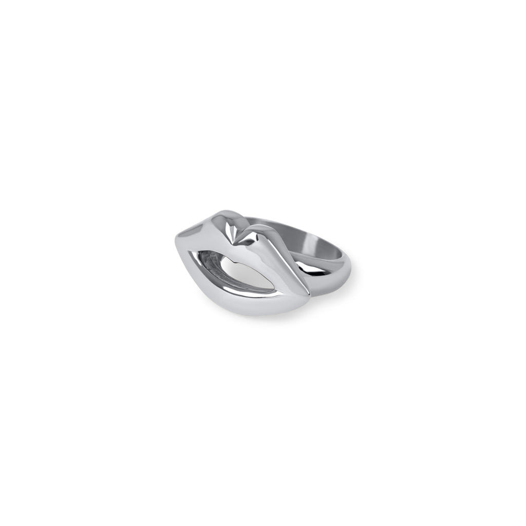 Lèvres Ring - Silver