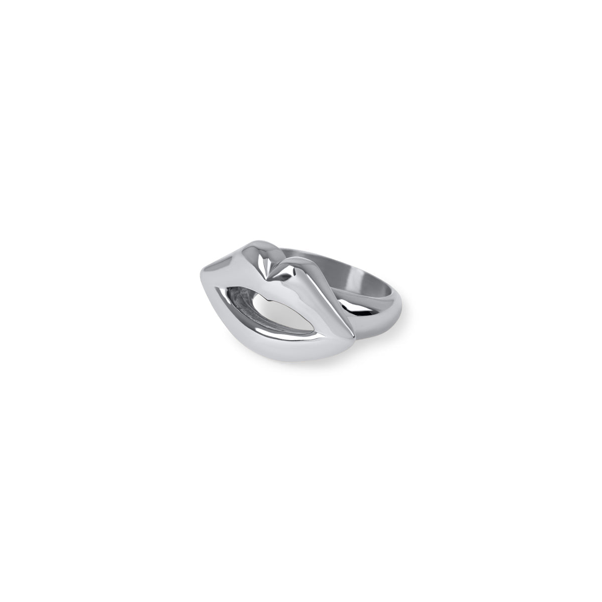 Lèvres Ring - Silver