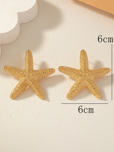 Starfish Stud Earrings
