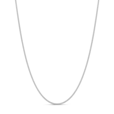 Minimal Chain Necklace - Silver