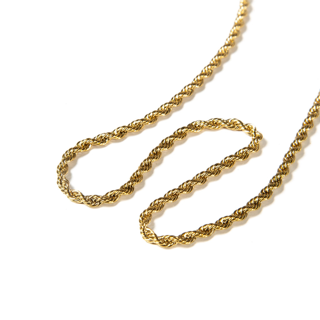 Rope Chain Necklace - Gold
