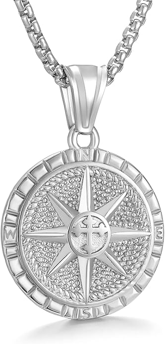 SUZANNE 'PROTECTION' NECKLACE PENDANT - SILVER