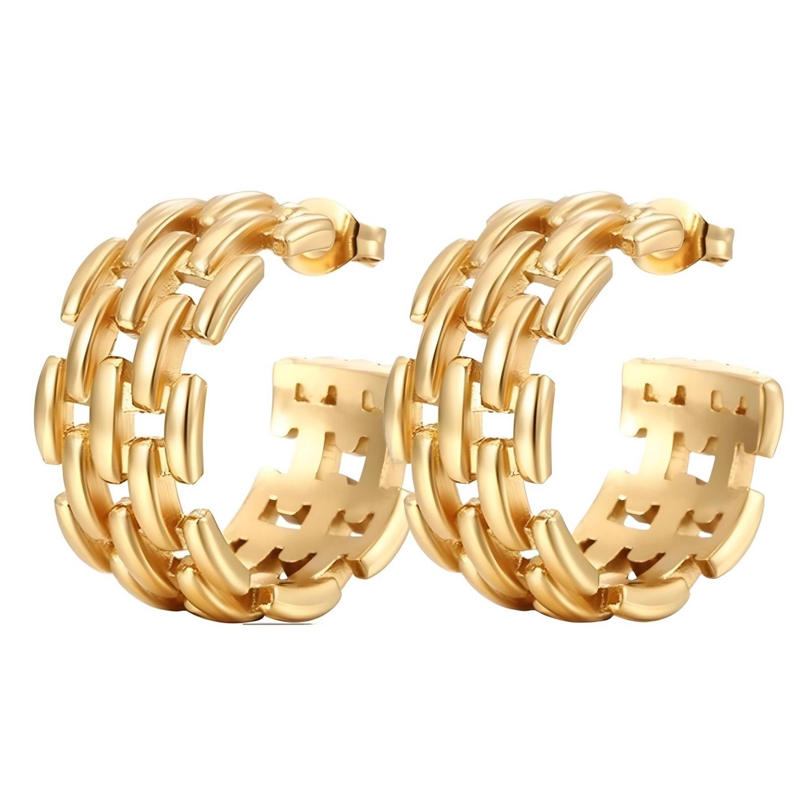 Gridline Bold Hoops