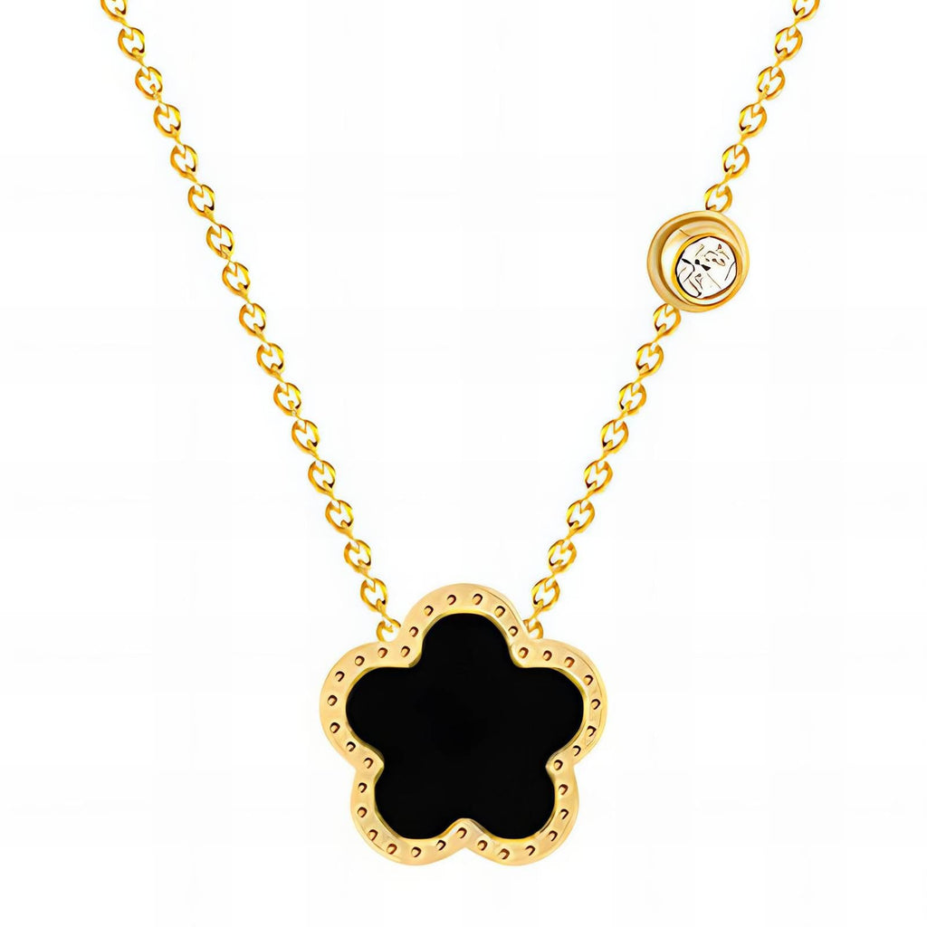 Black Blossom Pendant