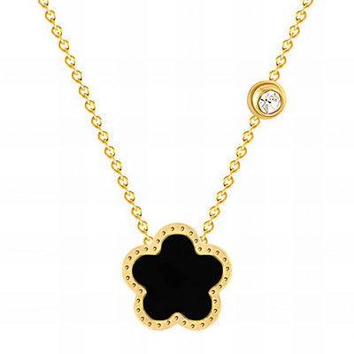 Black Blossom Pendant