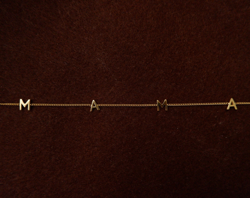 MAMA Necklace - Gold