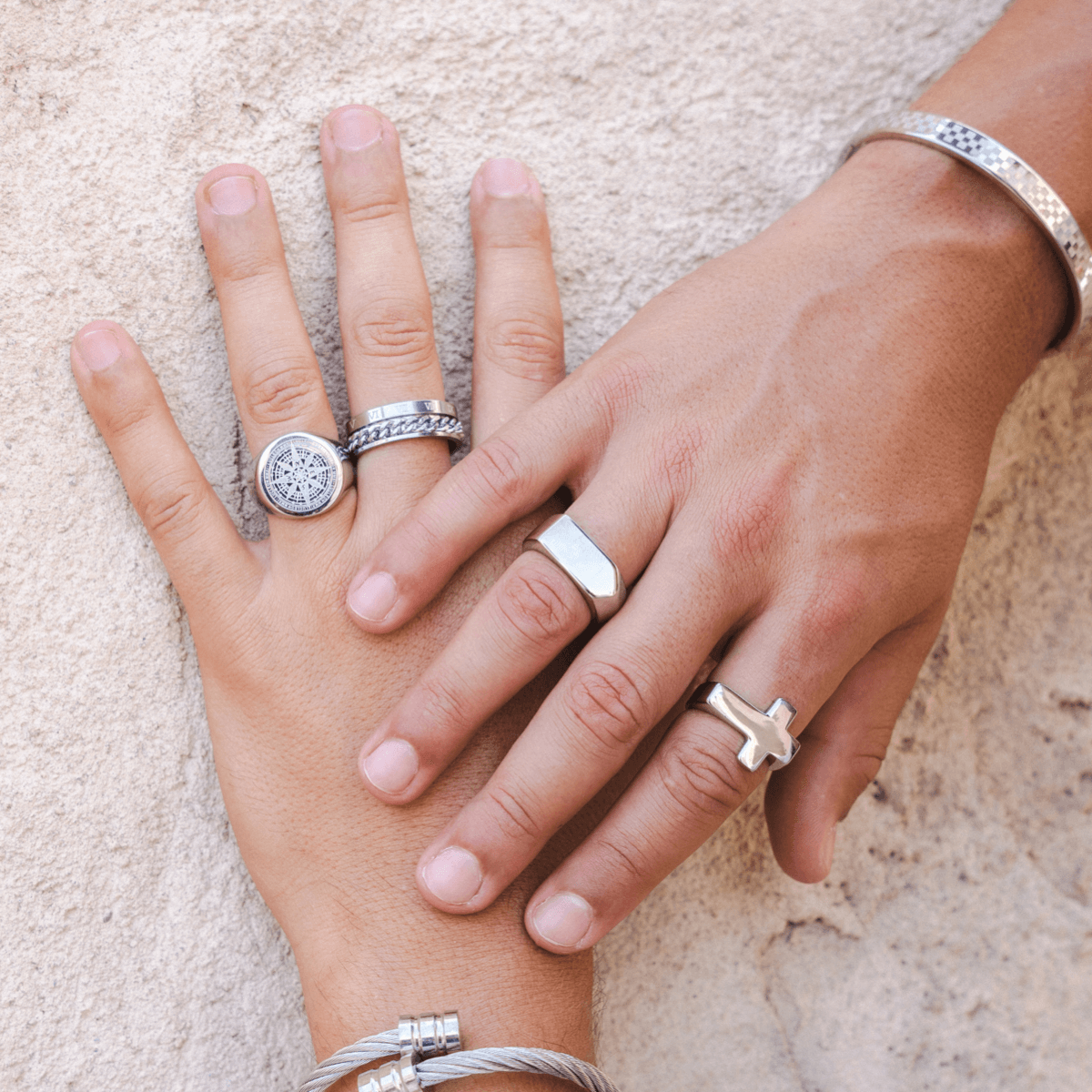 Flat Top Ring - Silver