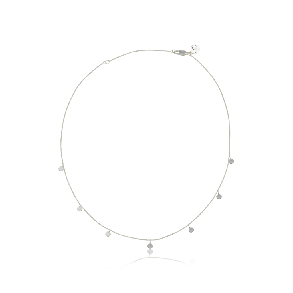 Liberty Droplet Necklace - Silver