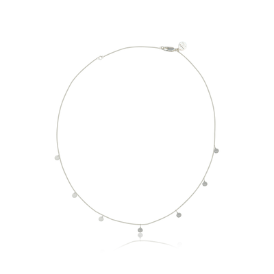 Liberty Droplet Necklace - Silver