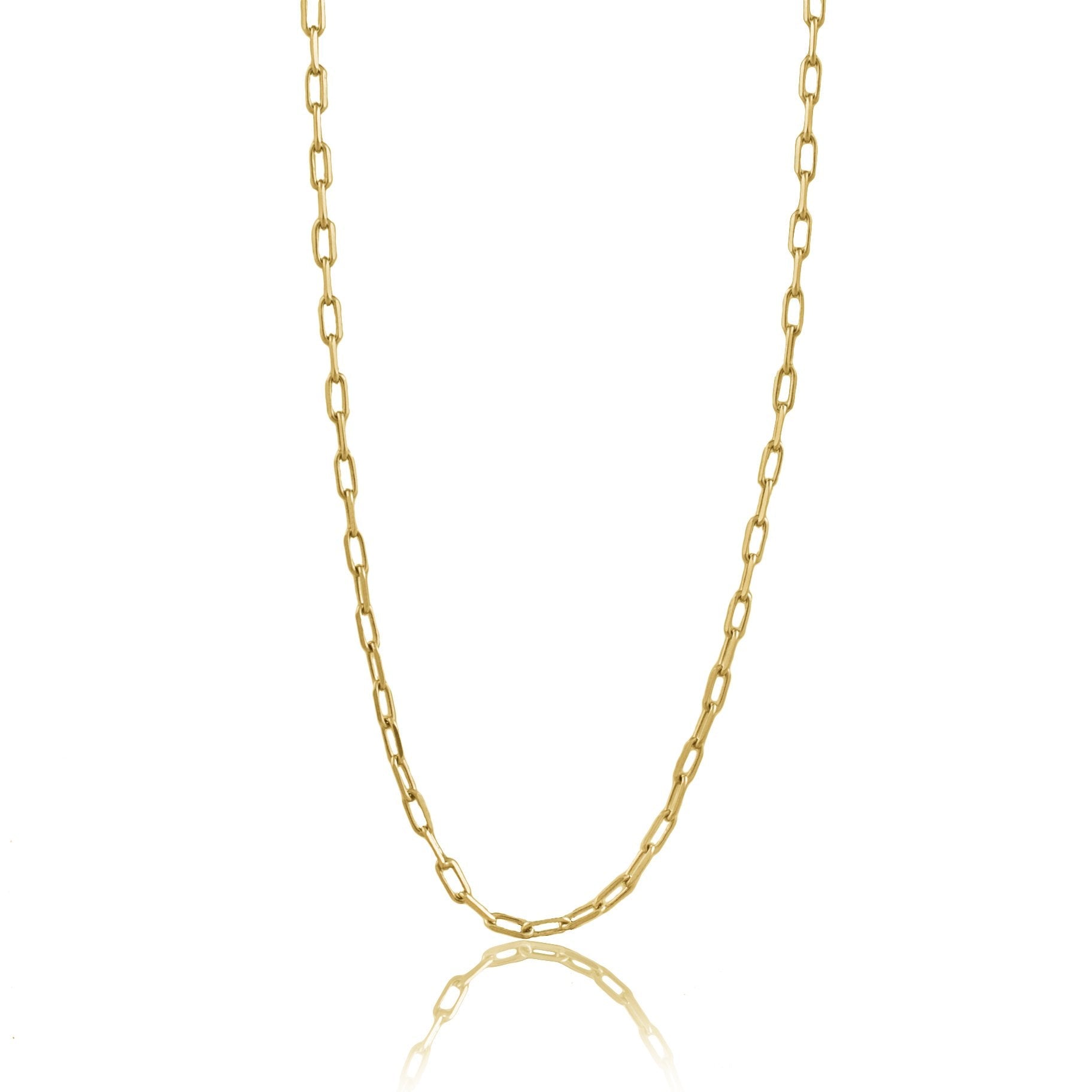 Long Beach Link Chain - Gold