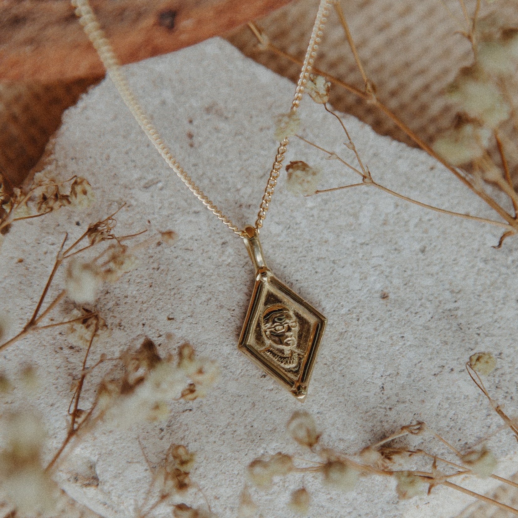 Ruth Bader Ginsberg Pendant for Equality Necklace - Gold