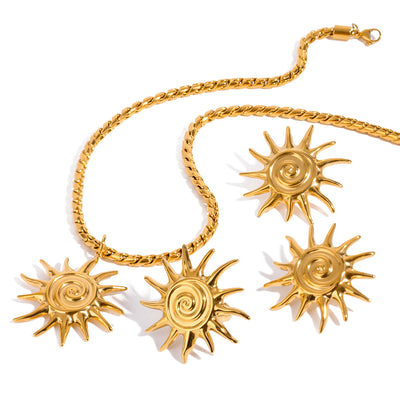 sun open ring
