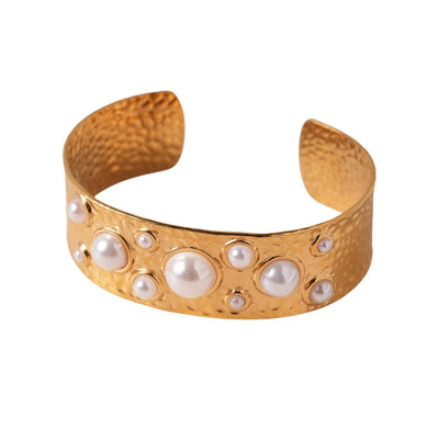 wrinkle pearl bracelet