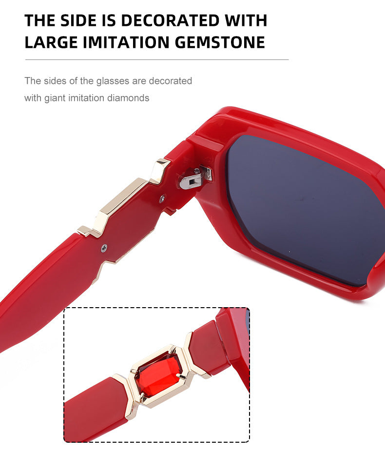 diamond studded sunglasses