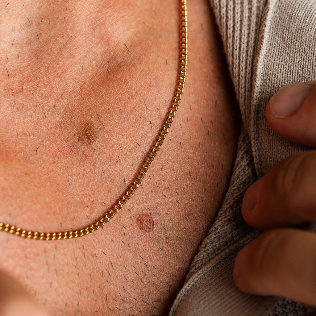 Minimal Chain Necklace - Gold