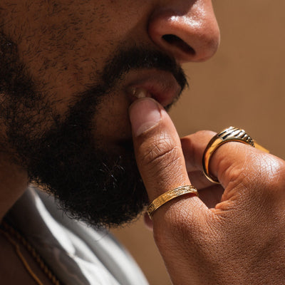 Floral Ring - Gold