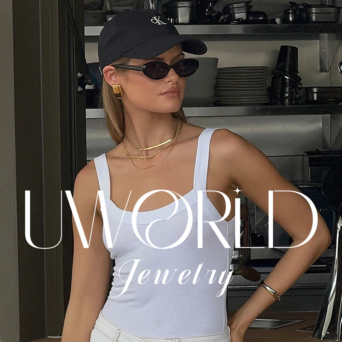 PUSCA Minimalist White Diamonds