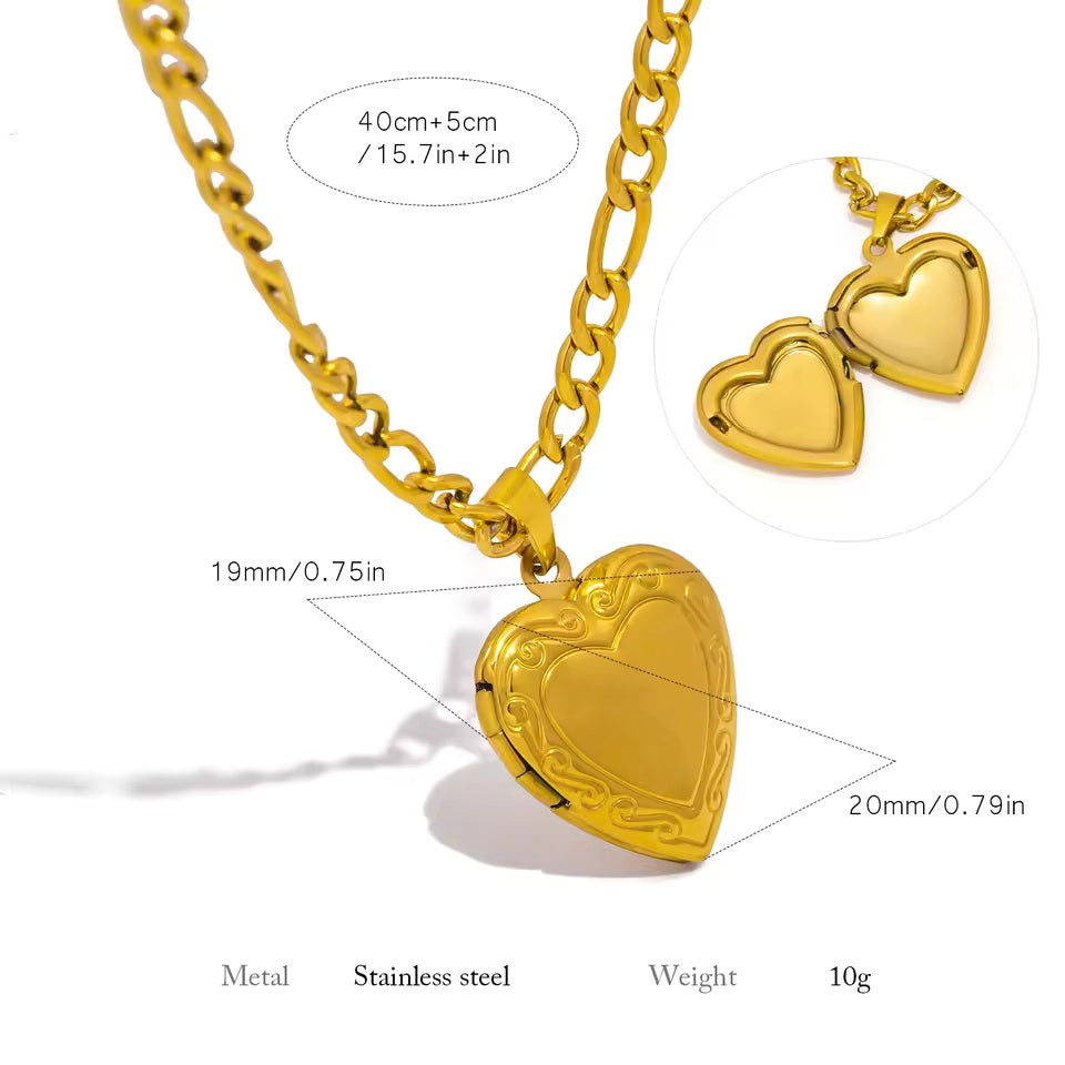 Heart Locket Necklace