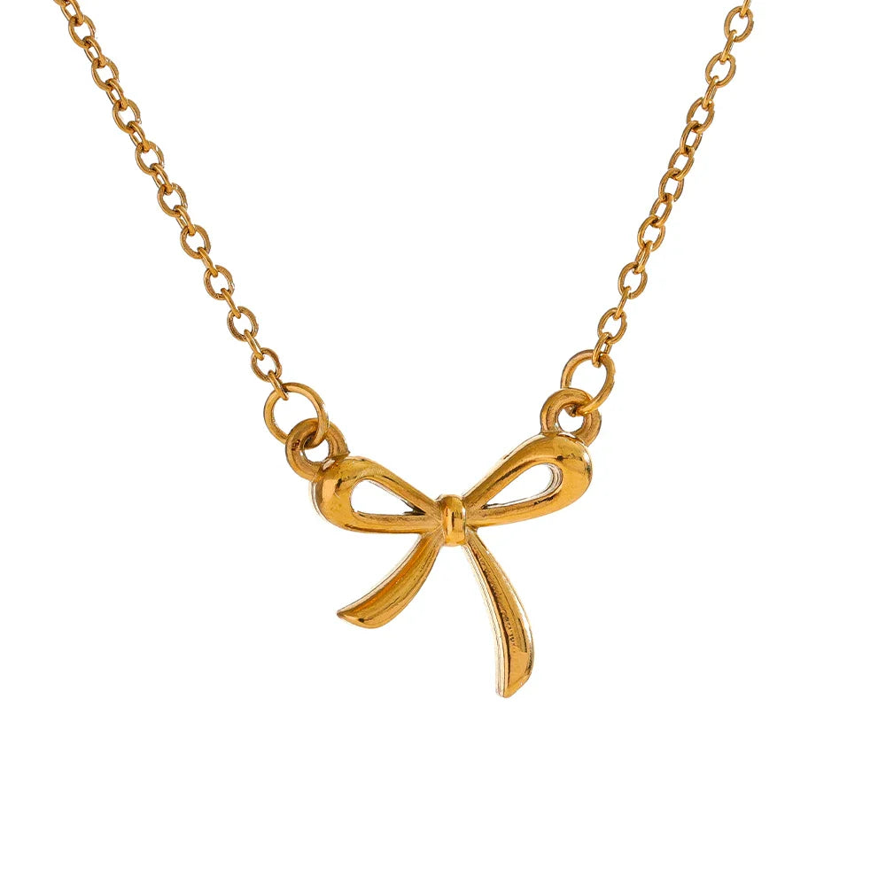 Bow Necklace
