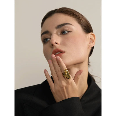 Golden Eye Ring