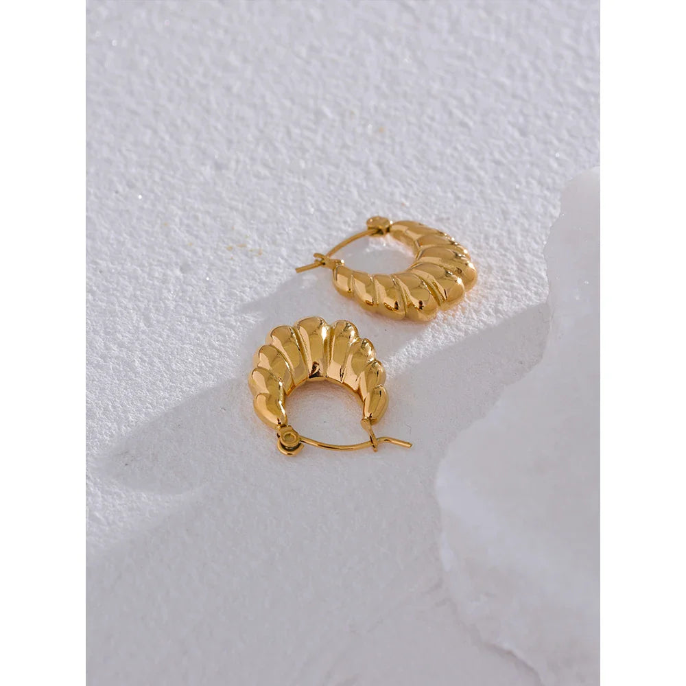 Croissant Earrings
