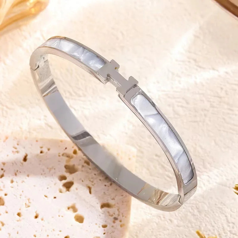 PUSCA H SIGNATURE Bangle Bracelet