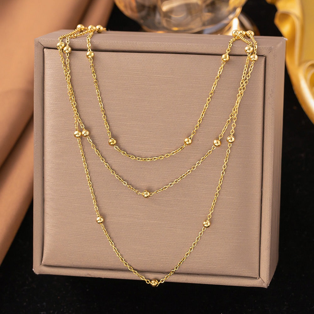 PUSCA Lelou Satellite Charm Necklace