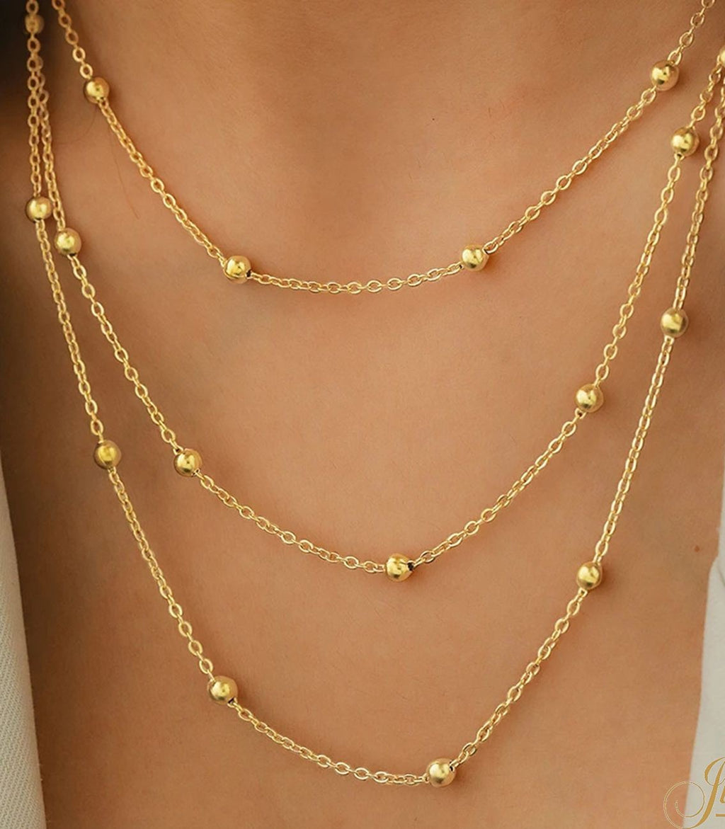 PUSCA Lelou Satellite Charm Necklace