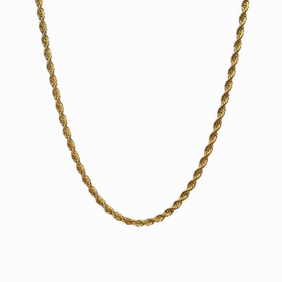 Rope Chain Necklace - Gold