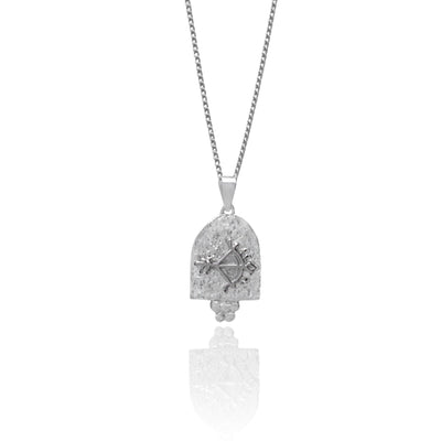 SAGITTARIUS ZODIAC NECKLACE - SILVER