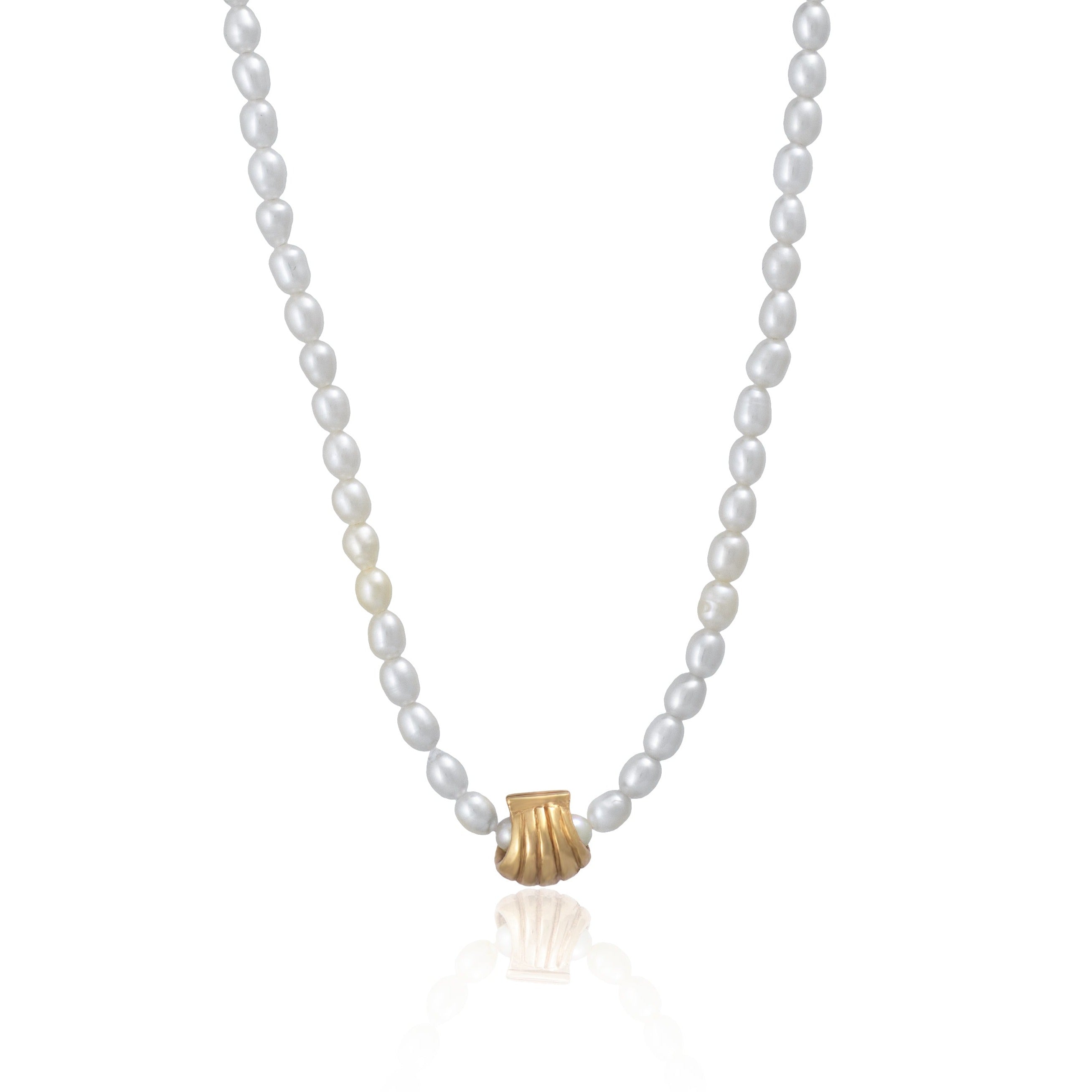 Pearly Whites Necklace - GOLD