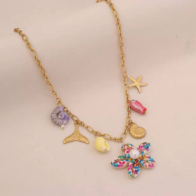 Starfish Pendant Necklace