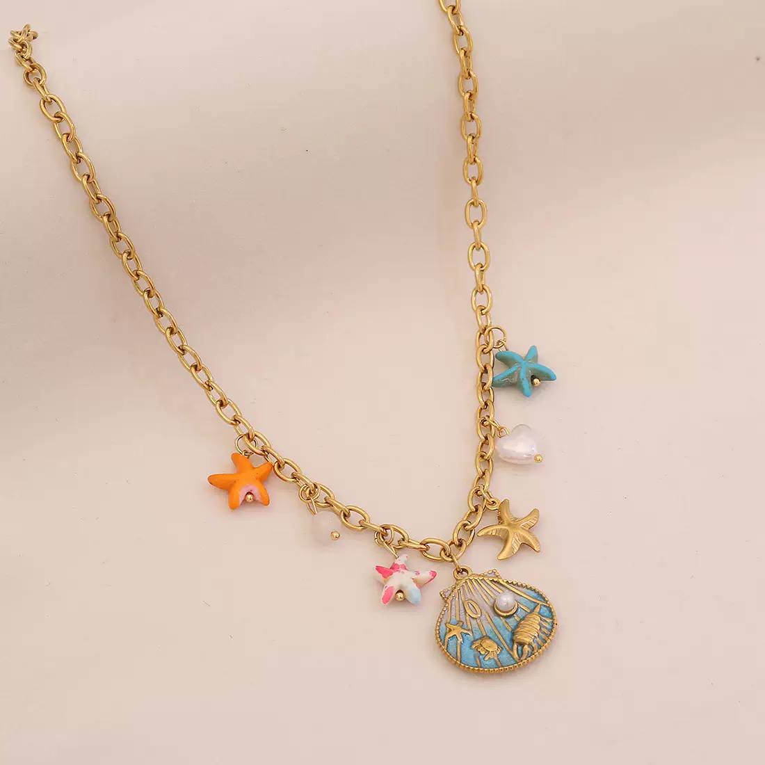 Starfish Pendant Necklace