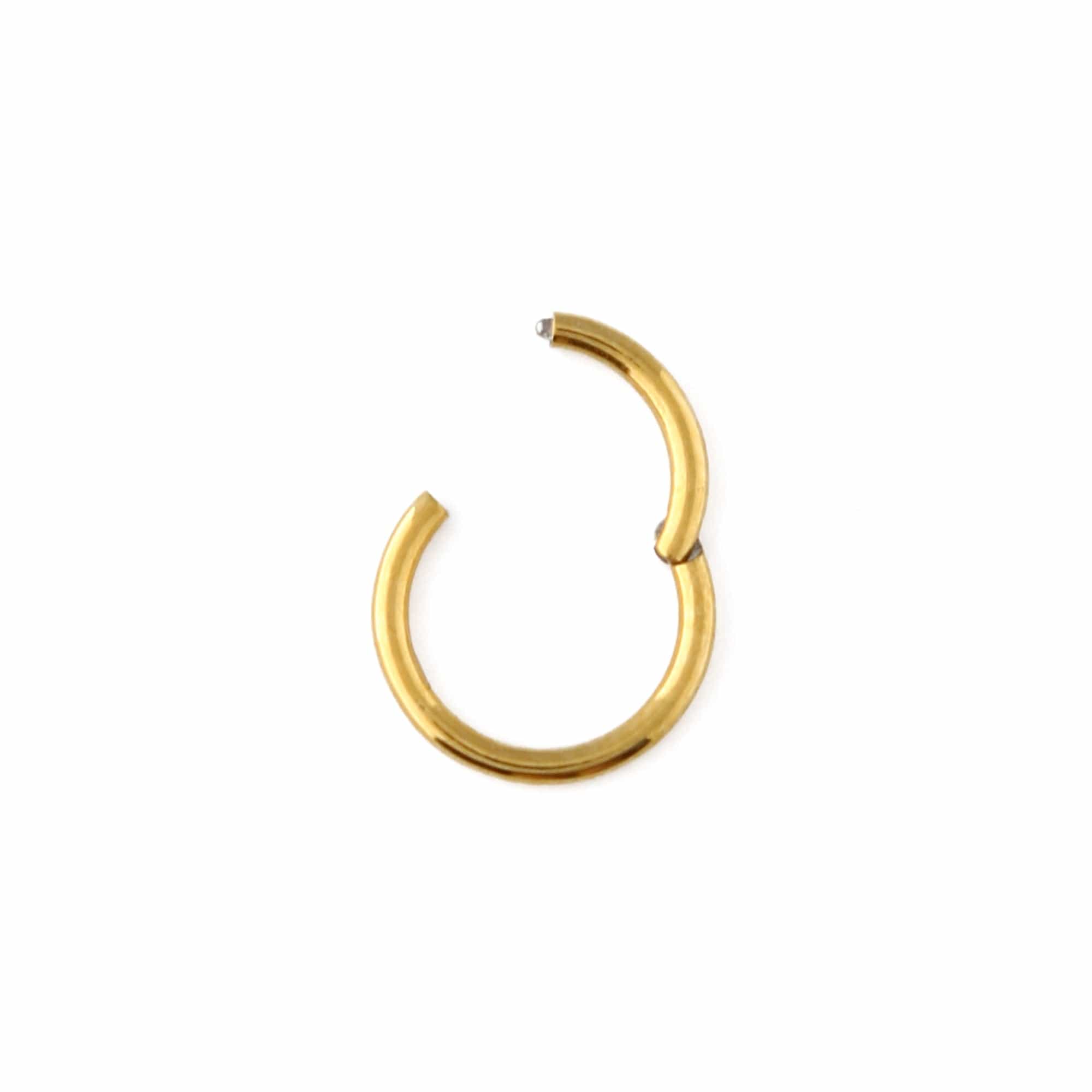 PUSCA Clean Metal Clicker Hoop 8mm - Gold