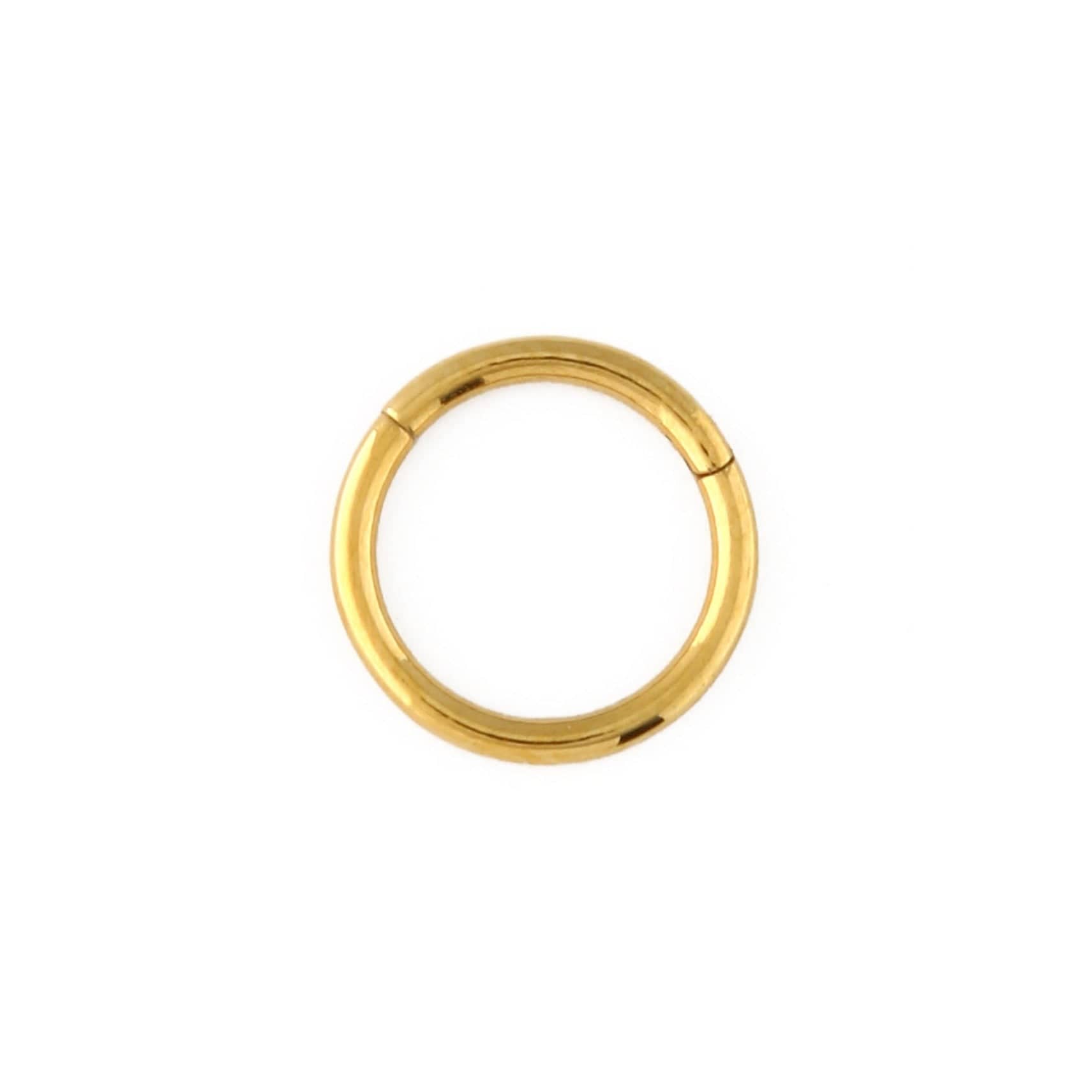 PUSCA Clean Metal Clicker Hoop 8mm - Gold