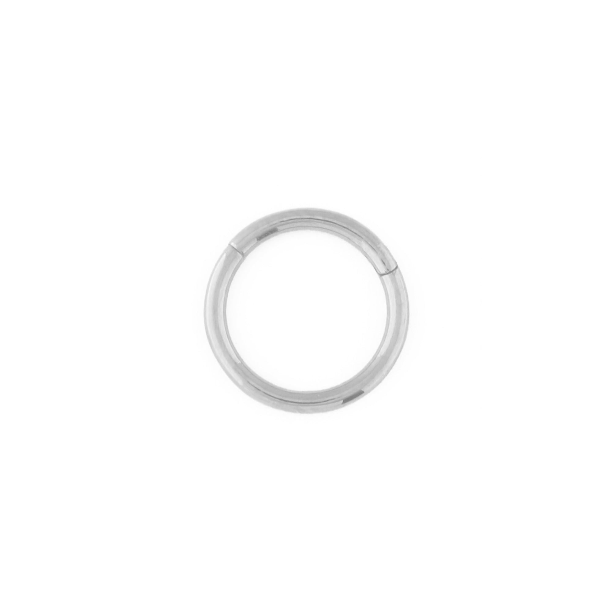 PUSCA Clean Metal Clicker Hoop 8mm - Silver