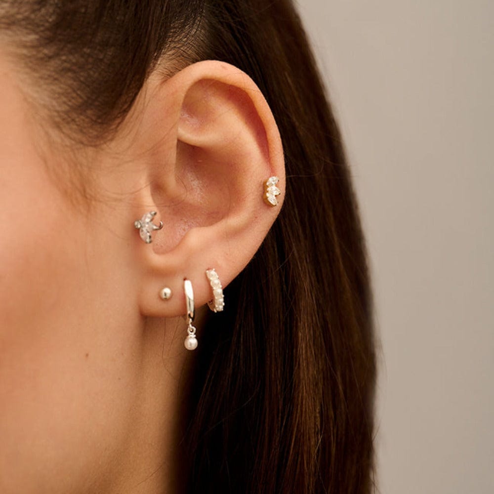 PUSCA Crystal Marquise Fan Labret