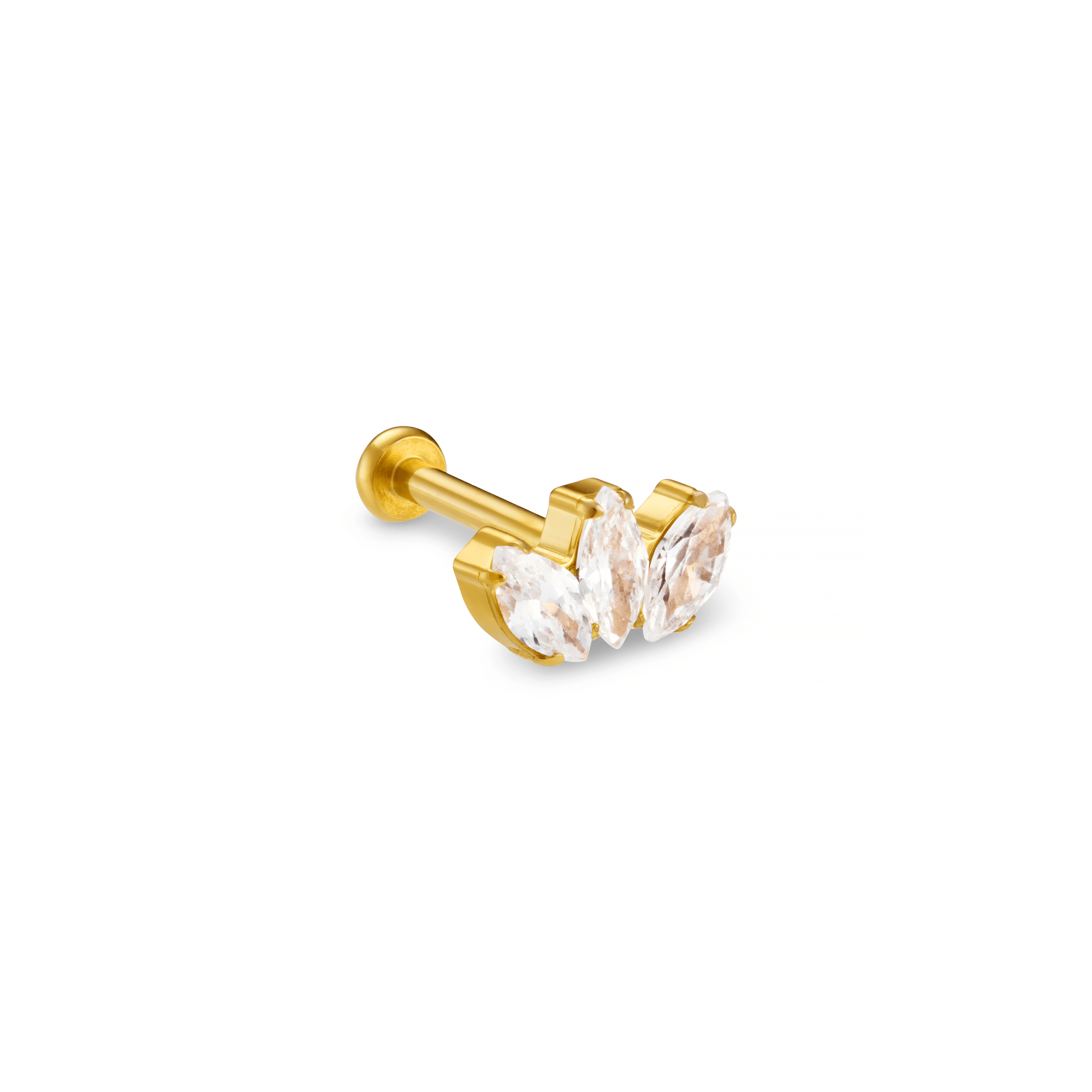 PUSCA Crystal Marquise Fan Labret