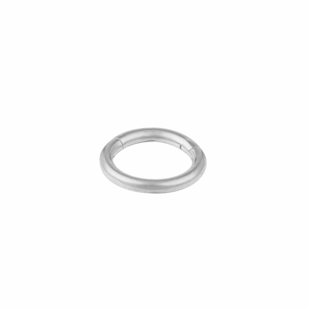 PUSCA  Mini Clicker Hoop 6mm - Silver