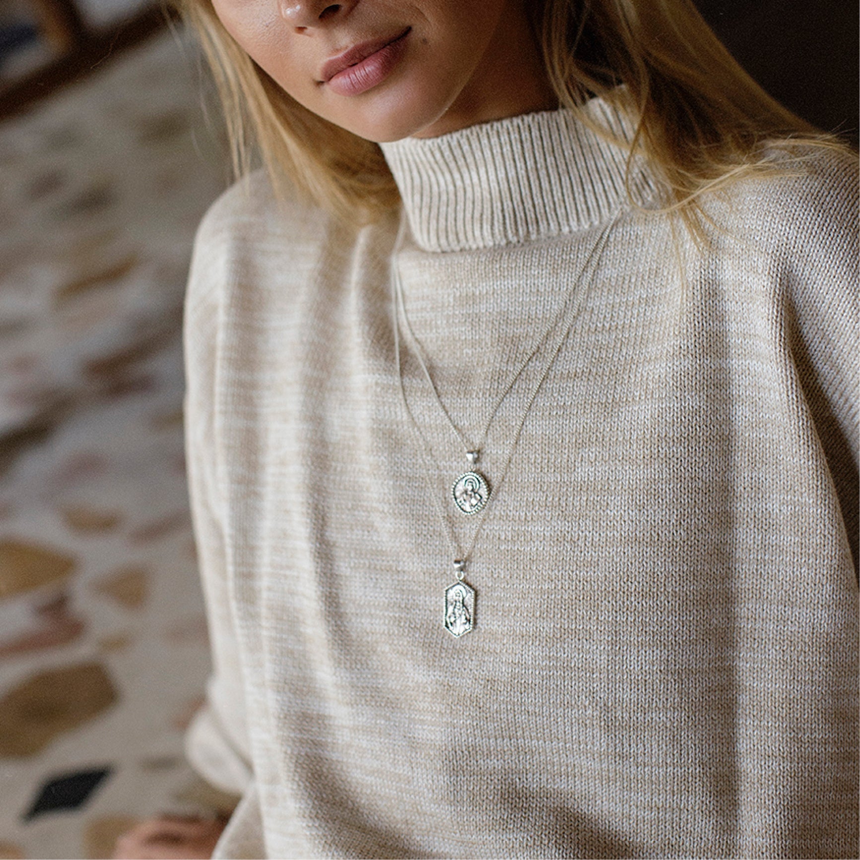 St Dwynwen - Patron Saint of Lovers - Silver