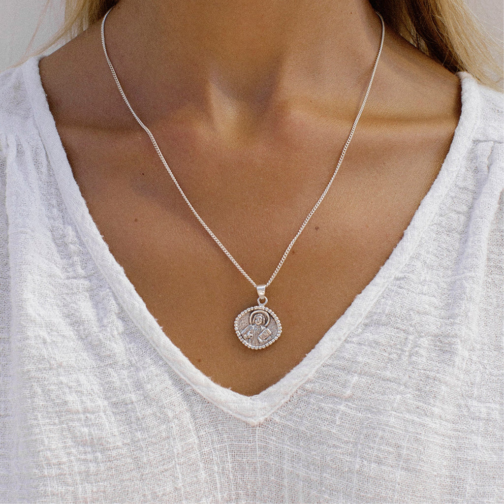 St John - Patron Saint of Love & Friendships - Silver