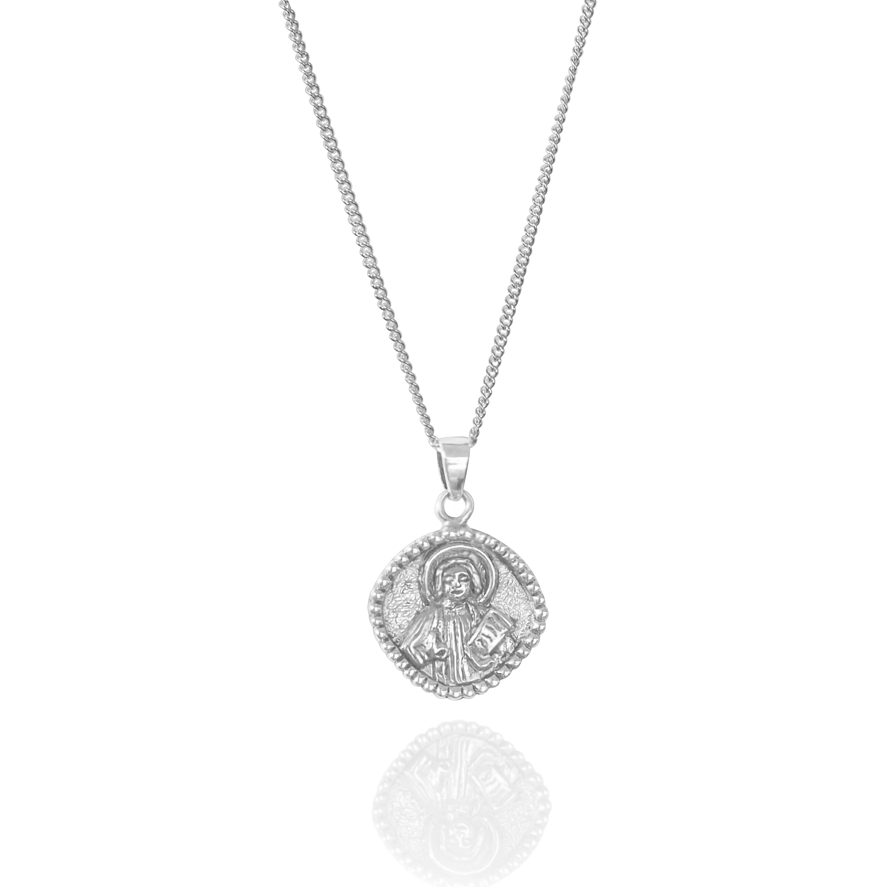 St John - Patron Saint of Love & Friendships - Silver