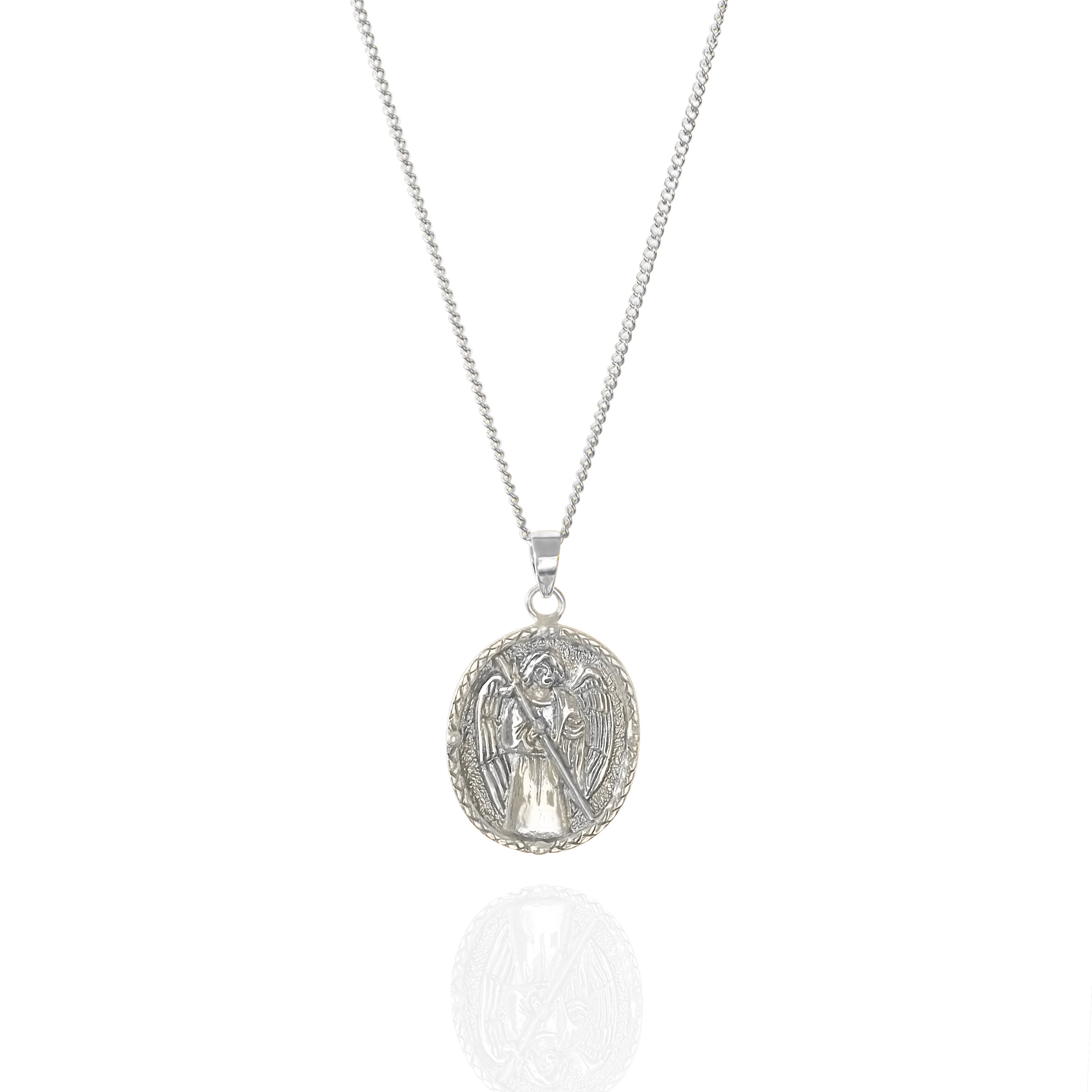 St Raphael - Patron Saint of Happy Meetings, Doctors & Nurses - Silver